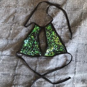 Sequin Rave Top, great condition!